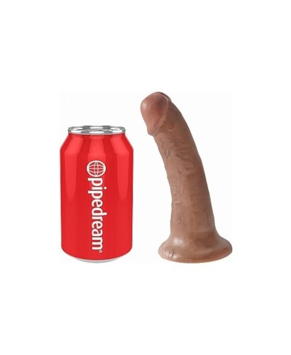 Pipedream Cock 6 Inch - Фаллоимитатор, 15х4.3 см (коричневый)